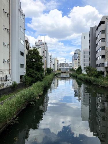 中央区の運河